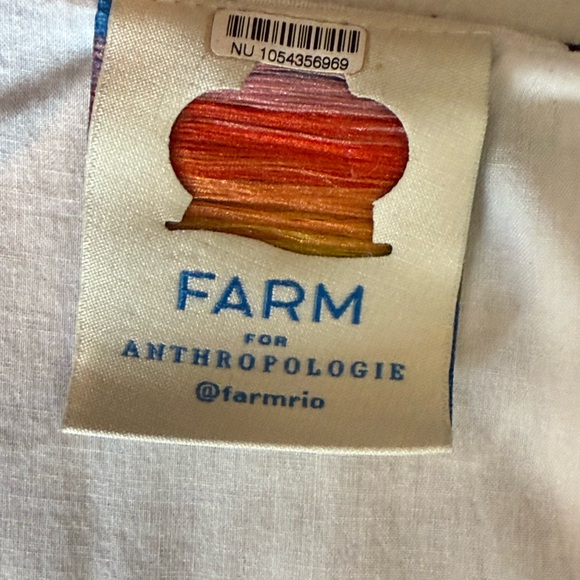 FARM Rio Black and White Floral Dress with Red Accents - Picture 14 of 14